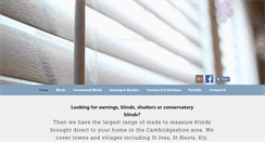Desktop Screenshot of pippasblinds.com